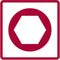 Gedore RED R78004014 3300011 Dopsleutelset 14-delig