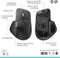 Logitech MX Master 4 - Draadloze muis - 8000 DPI - Ergonomisch