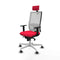 Bureaustoel Piqueras y Crespo 1D026G2 Rood