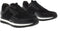 Gabor 96.438 - Lage Sneakers - Suède met krokodillenprint - Zwart - Maat 39