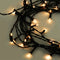 vidaXL - Lichtslinger - met - 300 - LED's - 30 - m - PVC - warmwit