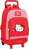 Hello Kitty - Schoolrugzak Trolley - Herfstrood (33 x 45 x 22 cm)
