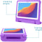 iMoshion Tablet Hoes Kinderen Geschikt voor Huawei MediaPad T5 10.1 inch - iMoshion Kidsproof Backcover met handvat - Paars