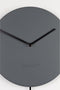 Zuiver Minimal Klok/ Wandklok Rond 30 cm Grijs