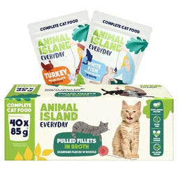 Kattenvoer ANIMAL ISLAND Turkey 40 x 85 g