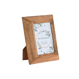 Fotolijsten Home ESPRIT Natuurlijk Kristal Mangohout