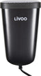 Livoo Kledingstomer compact 800 W zwart en wit