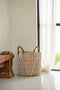 Safaary - Bazar Bizar Macrame Opbergmand Naturel Wit Large