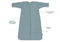 Jollein Slaapzak Winter - Afritsbare Mouw 90cm - Twinkling Sea Green
