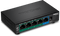 Trendnet TPE-TG52 - Schakelaar - 5x 1Gbps PoE+ 32W - Zwart