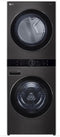 LG F761TOWERB - Voorbelading - Vrijstaand - Chroom (33 kg)