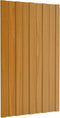vidaXL - Dakpanelen - 36 - st - 80x45 - cm - gegalvaniseerd - staal - lichthoutkleurig