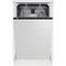 Beko BDIS38040Q - Volledig integreerbare Slimline vaatwasmachine - 10 couverts - 45 dB(A) - LED display