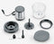 Severin KM 3867 - Hakmolen - 400 W - 1 L Glas - RVS