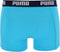 Puma Basic Boxer - Boxershorts - Aansluitende pasvorm - Aqua en blauw (2 stuks)