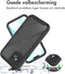 iMoshion Hoesje Geschikt voor iPhone 12 Pro / 12 Hoesje - iMoshion 360° Full Protective Case - Zwart / Transparant