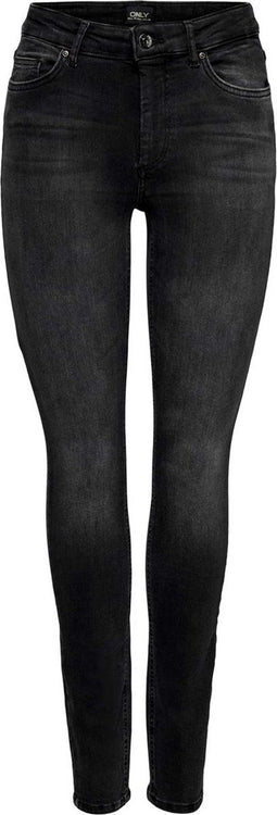 ONLY ONLBLUSH LIFE MID SK DNM REA1099 - Dames Skinny Jeans - Regular waist - Stretchy stof - Maat L x L32