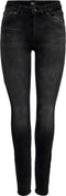 ONLY ONLBLUSH LIFE MID SK DNM REA1099 - Dames Skinny Jeans - Regular waist - Stretchy stof - Maat L x L32