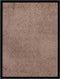 vidaXL - Deurmat - 40x60 - cm - bruin