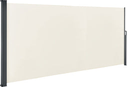 Juskys Dubai - Windscherm - Uitschuifbaar 500 x 160 cm - Beige