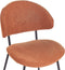 Set van 2 eetkamerstoelen KIANA Oranje