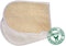 Croll & Denecke Massage handschoen – Natuurlijke scrub handschoen – Body scrub pad – 100% natuurlijk – Fijne en grove zijde - Loofah
