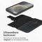 Accezz Samsung Galaxy S24 - Leather Bookcase 2-in-1 met Magnetische Ring - Zwart