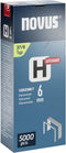 Novus 042-0770 - Niet H 37/6mm Fijndraad - 5000 stuks