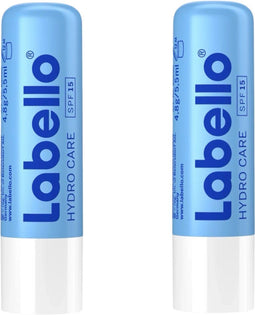 Labello - Hydro Care - 24H Verzorging - SPF 15 - Lippenbalsem - Lipstick - Natuurlijke Olien - 1 Stuk
