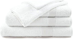 Mistral Home - GASTENDOEKJE - katoen - set van 2 gastendoekjes 30 x 50 cm - effen kleur - wit