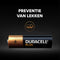 Duracell Plus 100 - Alkalinebatterijen AA - Tot 100% extra levensduur - (4 stuks)