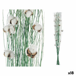 Boeketten Katoen Groen 10 x 100 x 18 cm (18 Stuks)
