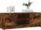 vidaXL - Tv-meubel - 102x30x37,5 - cm - bewerkt - hout - gerookt - eikenkleurig