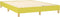 vidaXL - Bedframe - zonder - matras - 140x190 - cm - stof - groen