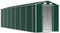vidaXL - Tuinschuur - 191x640x198 - cm - gegalvaniseerd - staal - groen