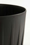 Mica Decorations Lungo - Bloempot - 39x39x46 cm - Polypropyleen - Zwart