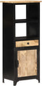 vidaXL - Hoge - kast - 45x32x110 - cm - massief - mangohout