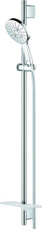 GROHE Rainshower SmartActive 130 - Glijstangset 90 cm met zeepschaal - Chroom