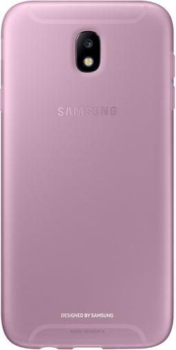 Samsung Galaxy J7 (2017) - Soft case - Krasbestendig Schokbestendig - Roze