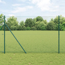 vidaXL - Hexagonaal - Hek - Groen - 1,5x50 - m - Staal