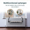 Duna Hangend Droogrek - Uitschuifbaar 3m tot 5,4m - Wasrek - Balkon - Deur