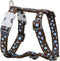 Red Dingo Style Sports - Hondentuigje - 37-61 cm - Blauw
