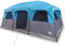 vidaXL - Gezinstent - 9-persoons - waterdicht - blauw