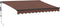 vidaXL - Luifel - automatisch - uittrekbaar - 300x250 - cm - bruin
