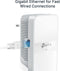 TP-Link TL-WPA7617 - Powerline adapter - WiFi 5 - 1200 Mbps - Dual Band - 1 Gigabit ethernetpoort
