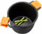 Casserolepan met deksel BRA A273907 Gehard aluminium (11 L)