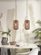 GOOD&MOJO Hanglamp Tanami - Rotan - Ø18x35cm - Modern - Hanglampen Eetkamer, Slaapkamer, Woonkamer