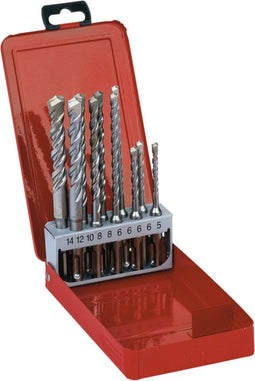 Milwaukee 4932352340 SDS-plus hamerboren in metalen cassette (10-delig)