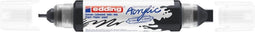 Edding 5400 3D Double Liner - Acrylmarker - Diep Zwart (901)
