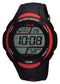 Lorus R2307EX9 - Polshorloge - Digitaal met stopwatch en alarm - Zwart